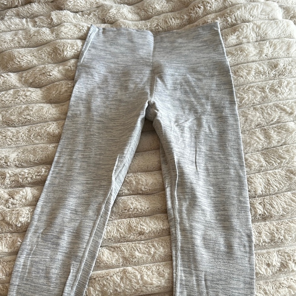 Lululemon Athletica Gray Leggings with Soft Stretch Fabric